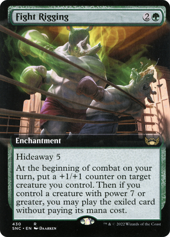 Fight Rigging (Extended Art) [Streets of New Capenna]