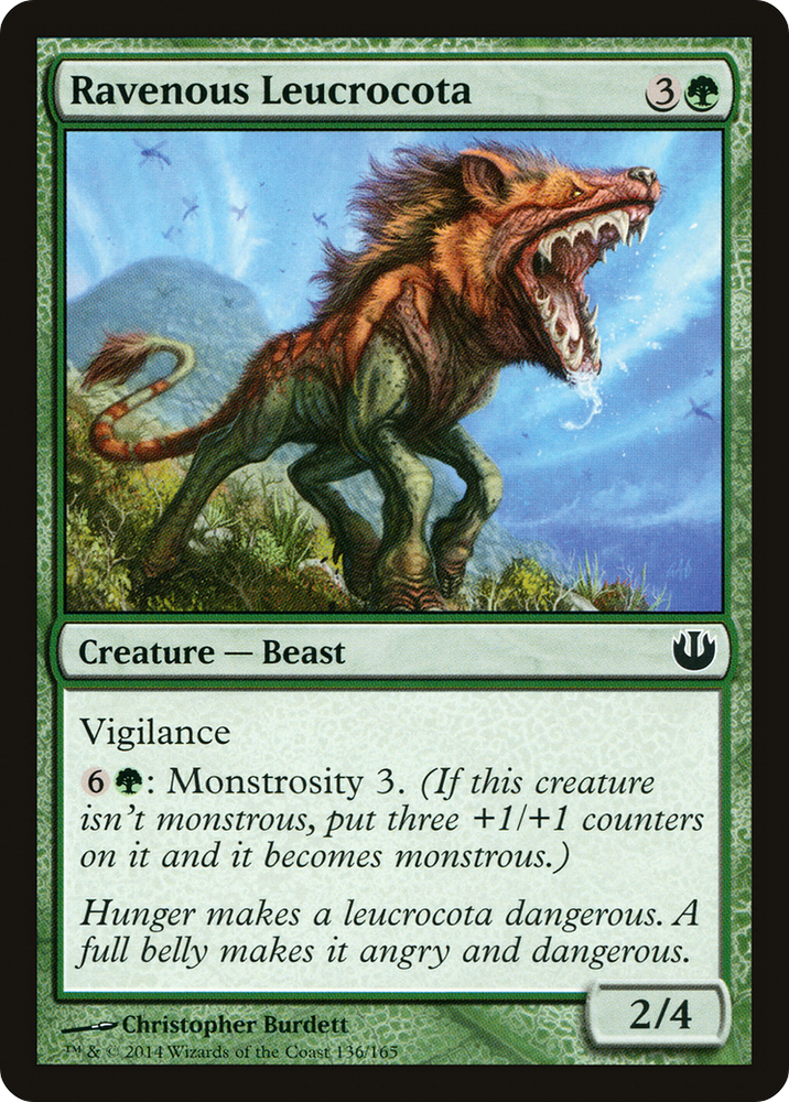 Ravenous Leucrocota [Journey into Nyx]