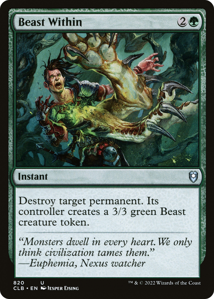 Beast Within [Commander Legends: Battle for Baldur's Gate]