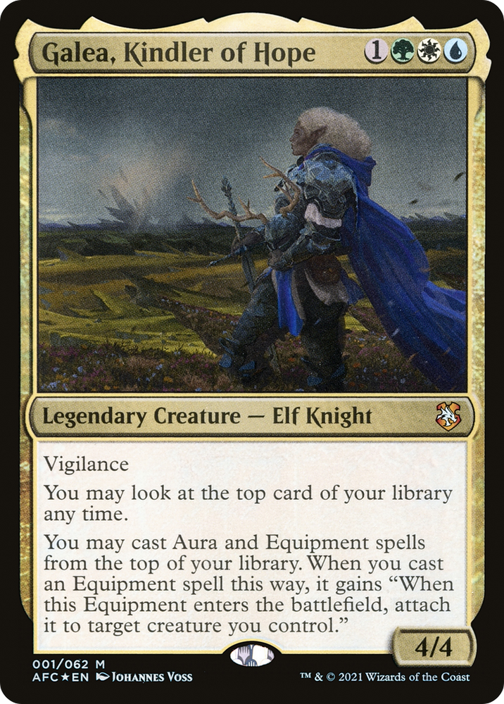 Galea, Kindler of Hope [Dungeons & Dragons: Adventures in the Forgotten Realms Commander]
