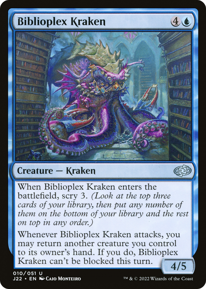 Biblioplex Kraken [Jumpstart 2022]
