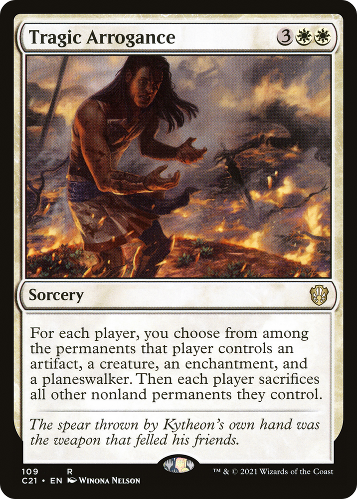 Tragic Arrogance [Commander 2021]