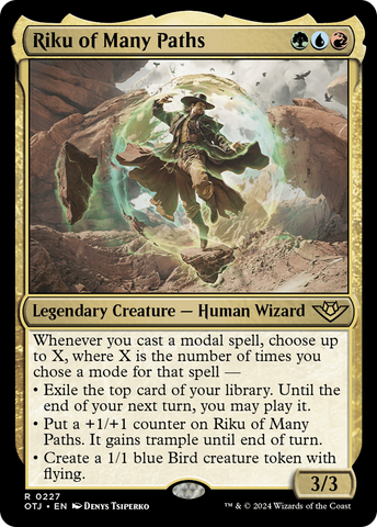Riku of Many Paths [Outlaws of Thunder Junction]
