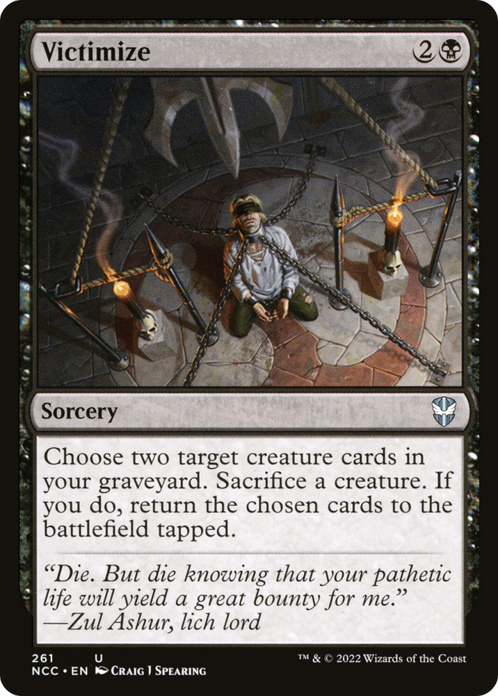 Victimize [Streets of New Capenna Commander]