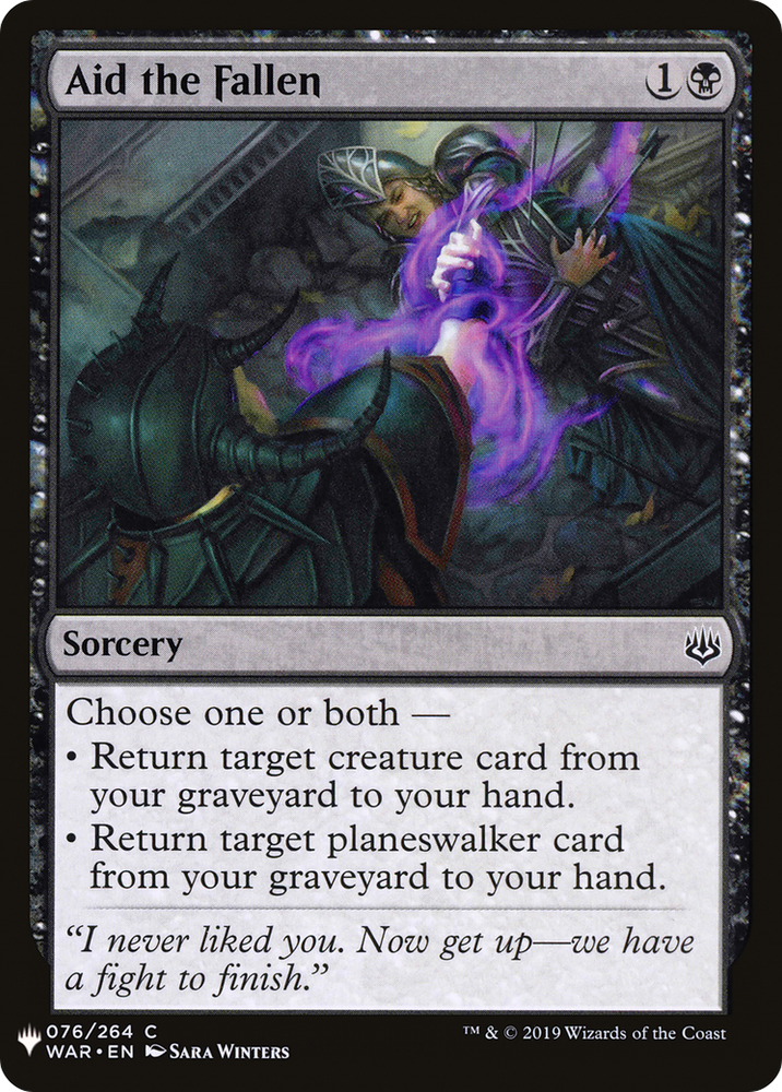 Aid the Fallen [Mystery Booster]