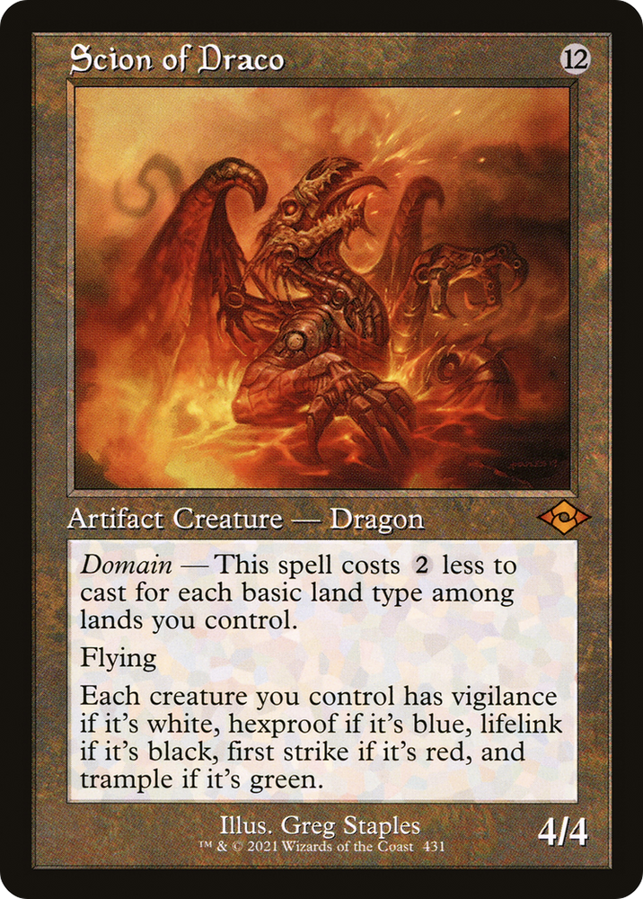 Scion of Draco (Retro) [Modern Horizons 2]