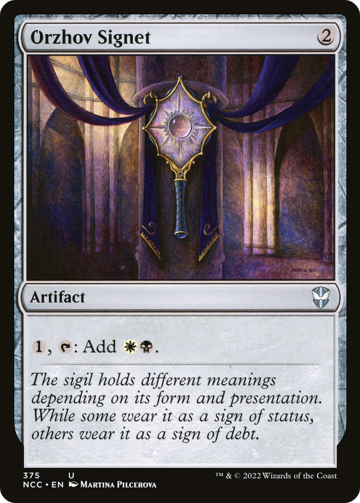 Orzhov Signet [Streets of New Capenna Commander]