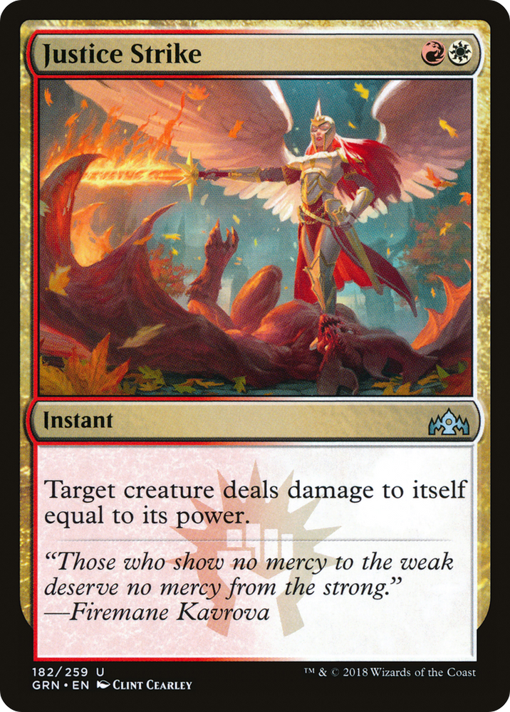 Justice Strike [Guilds of Ravnica]