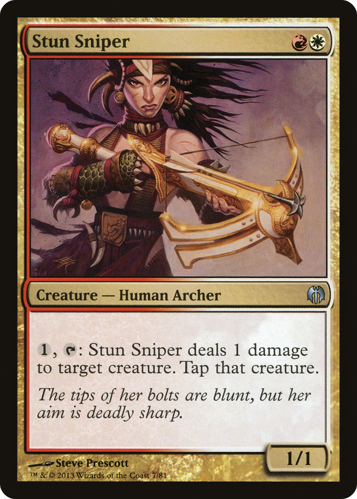 Stun Sniper [Duel Decks: Heroes vs. Monsters]