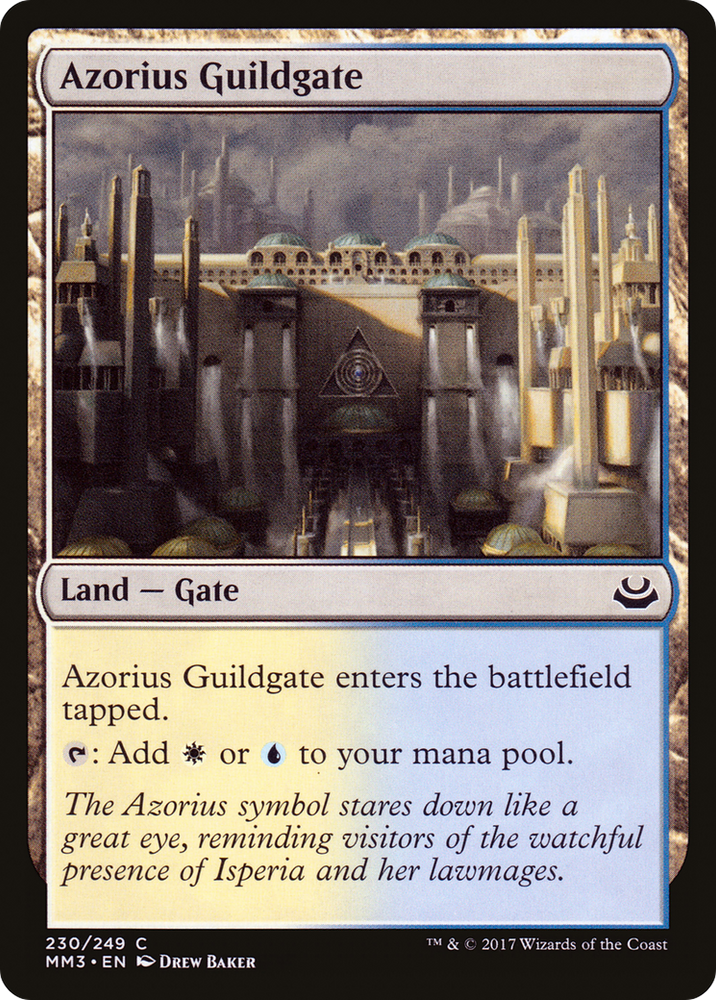 Azorius Guildgate [Modern Masters 2017]