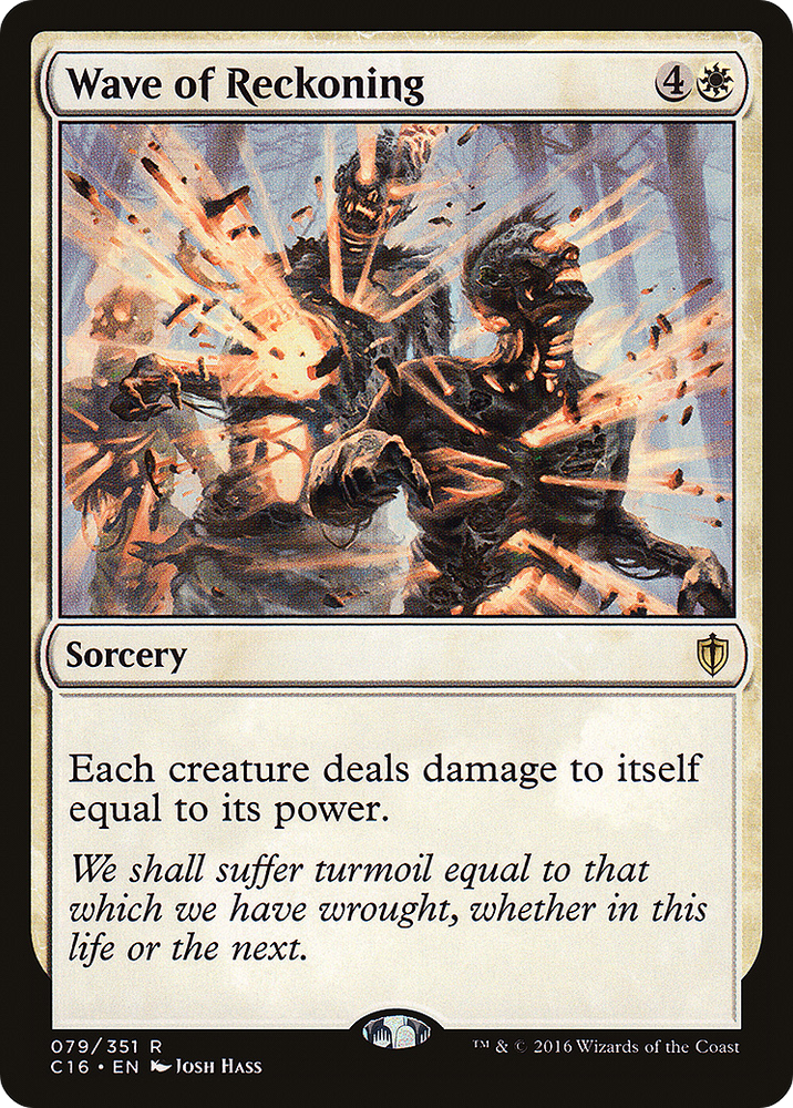 Wave of Reckoning [Commander 2016]