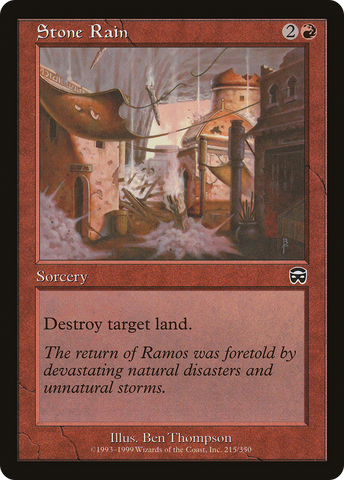 Stone Rain [Mercadian Masques]