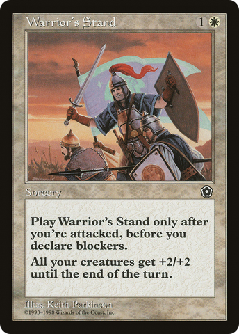 Warrior's Stand [Portal Second Age]