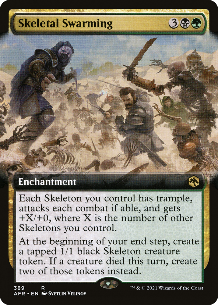 Skeletal Swarming (Extended Art) [Dungeons & Dragons: Adventures in the Forgotten Realms]
