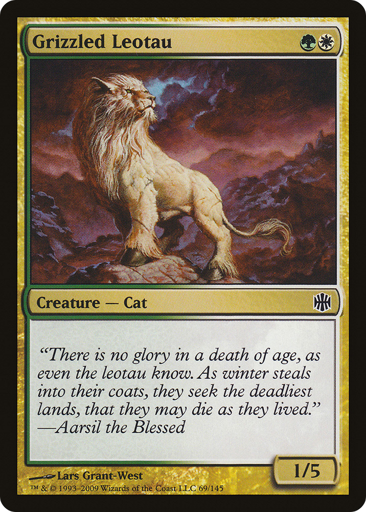 Grizzled Leotau [Alara Reborn]