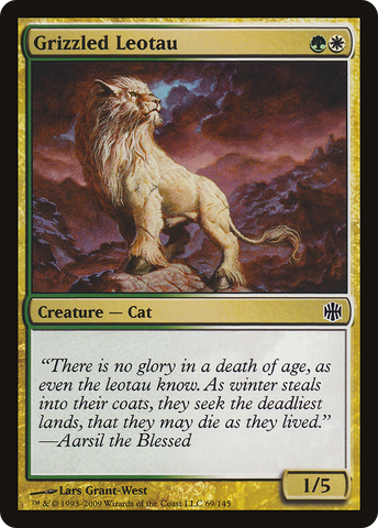 Grizzled Leotau [Alara Reborn]