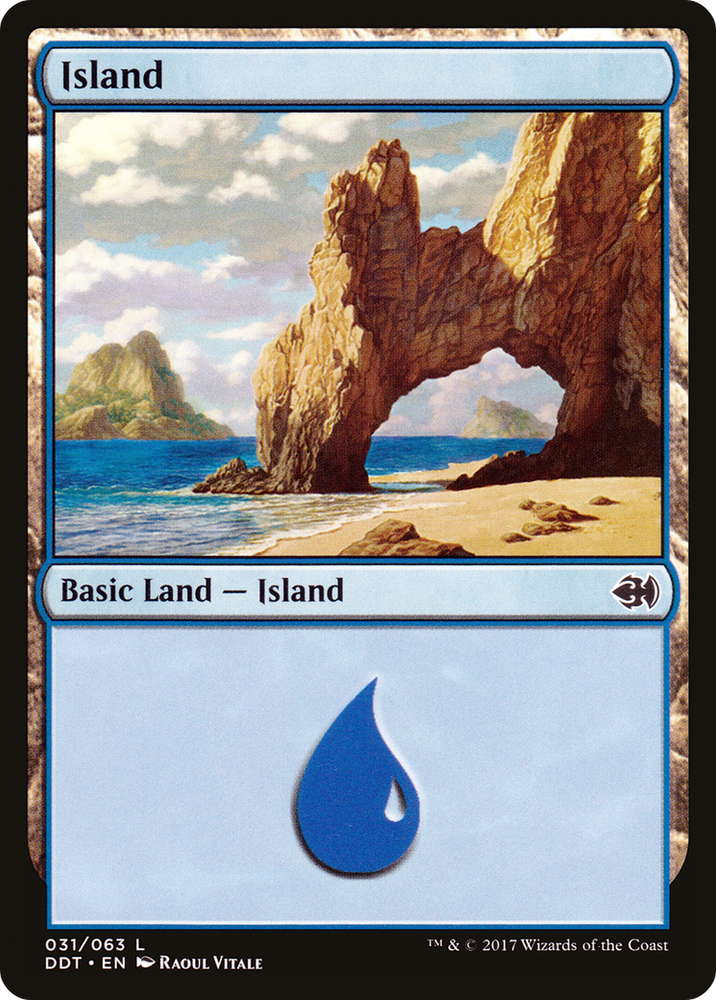 Island (31) [Duel Decks: Merfolk vs. Goblins]