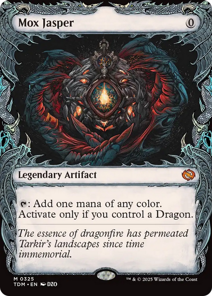 Mox Jasper (TDM-325) - Tarkir: Dragonstorm: (Showcase)