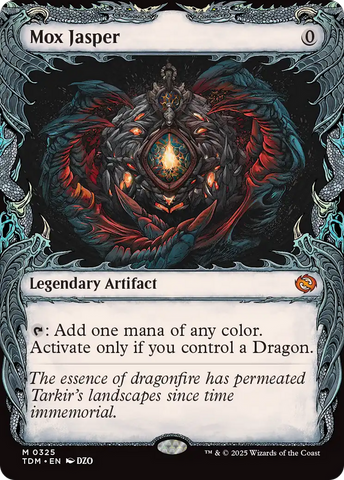 Mox Jasper (TDM-325) - Tarkir: Dragonstorm: (Showcase)