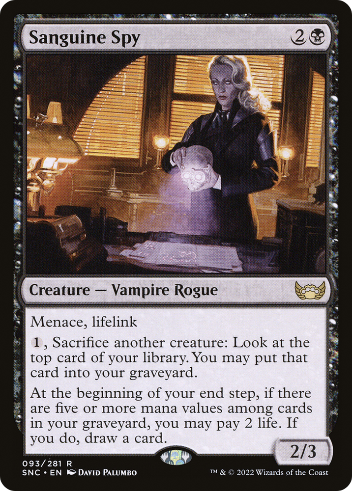 Sanguine Spy [Streets of New Capenna]