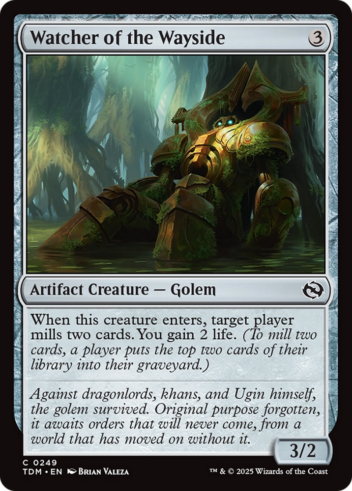 Watcher of the Wayside (TDM-249) - Tarkir: Dragonstorm Foil