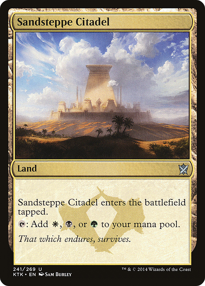 Sandsteppe Citadel [Khans of Tarkir]