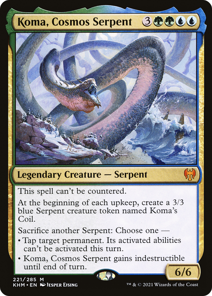 Koma, Cosmos Serpent [Kaldheim]