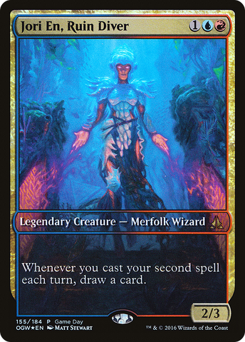 Jori En, Ruin Diver (Game Day) (Extended Art) [Oath of the Gatewatch Promos]