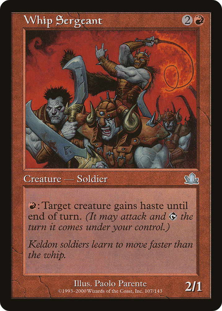 Whip Sergeant [Prophecy]