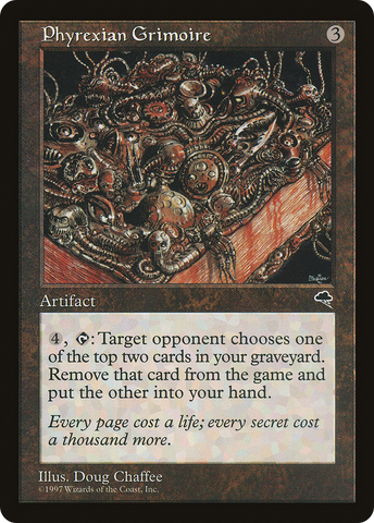 Phyrexian Grimoire [Tempest]