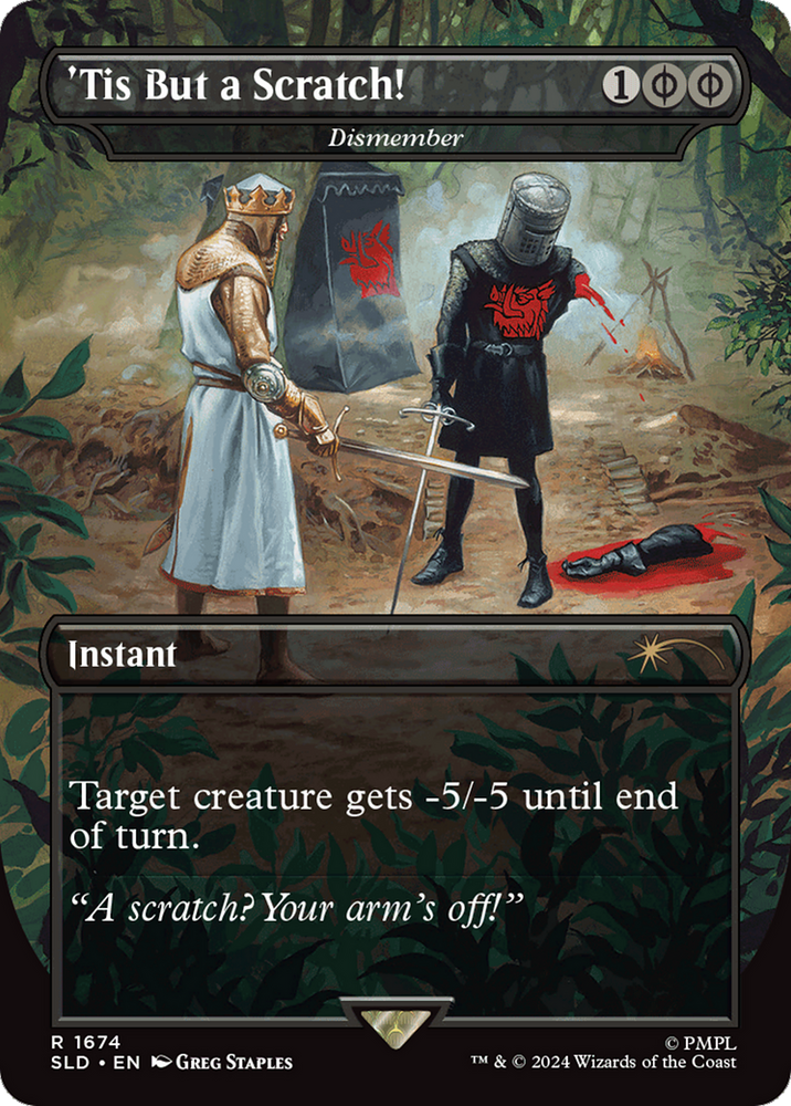 'Tis But a Scratch! - Dismember [Secret Lair Drop Series]