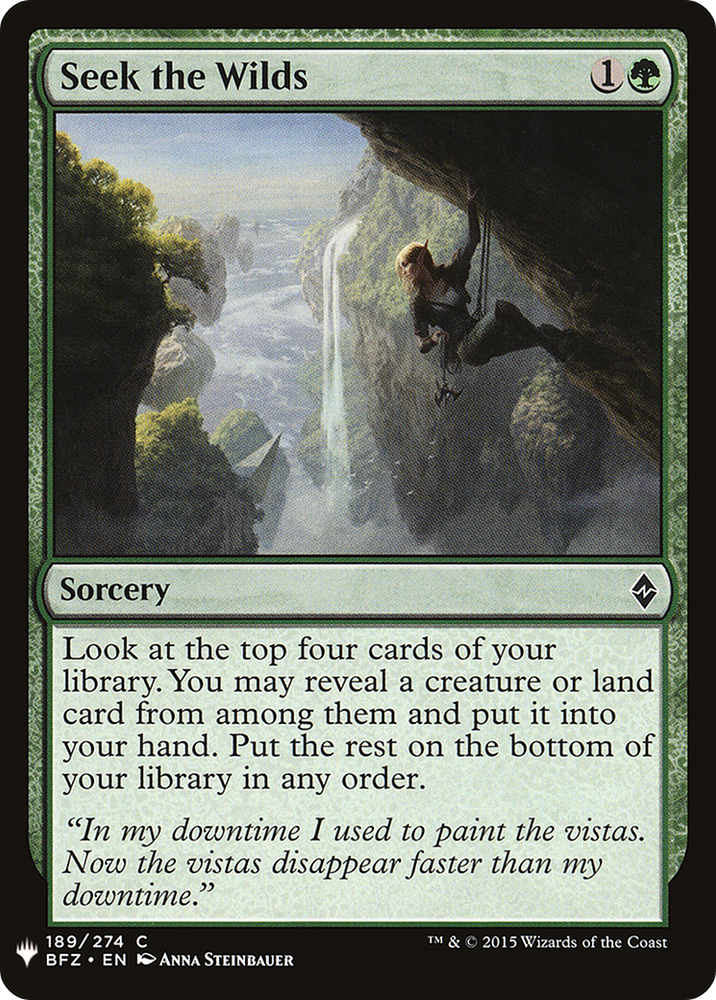 Seek the Wilds [Mystery Booster]