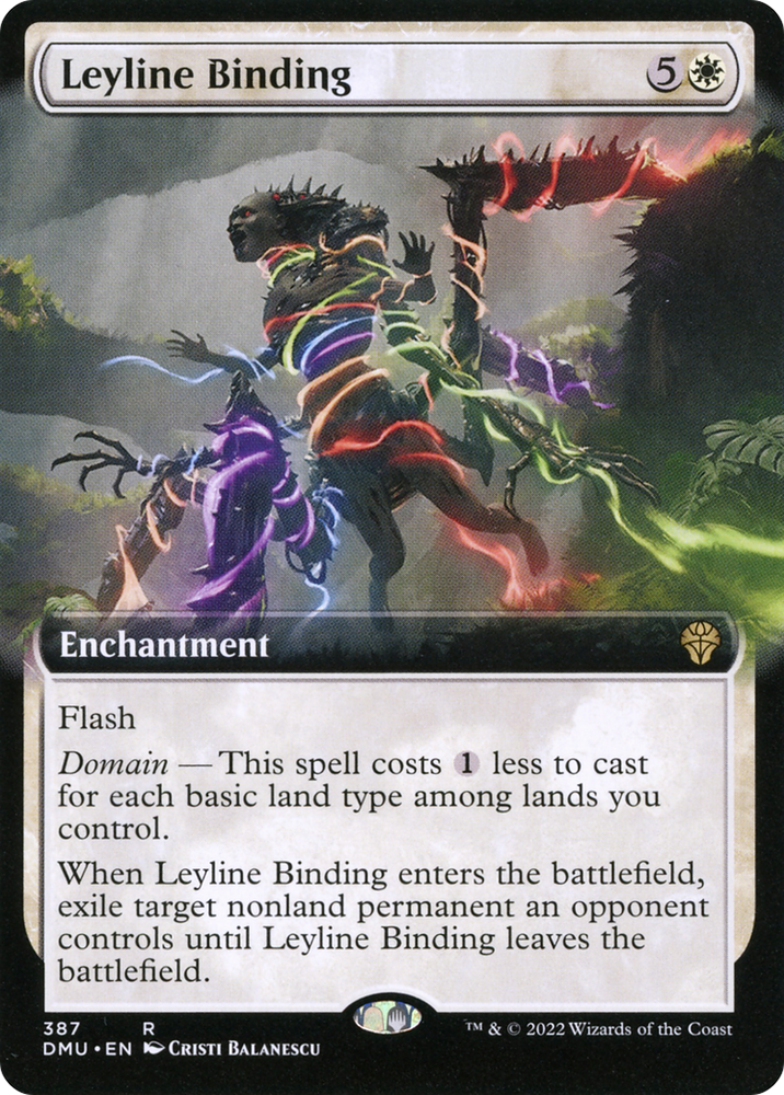 Leyline Binding (Extended Art) [Dominaria United]