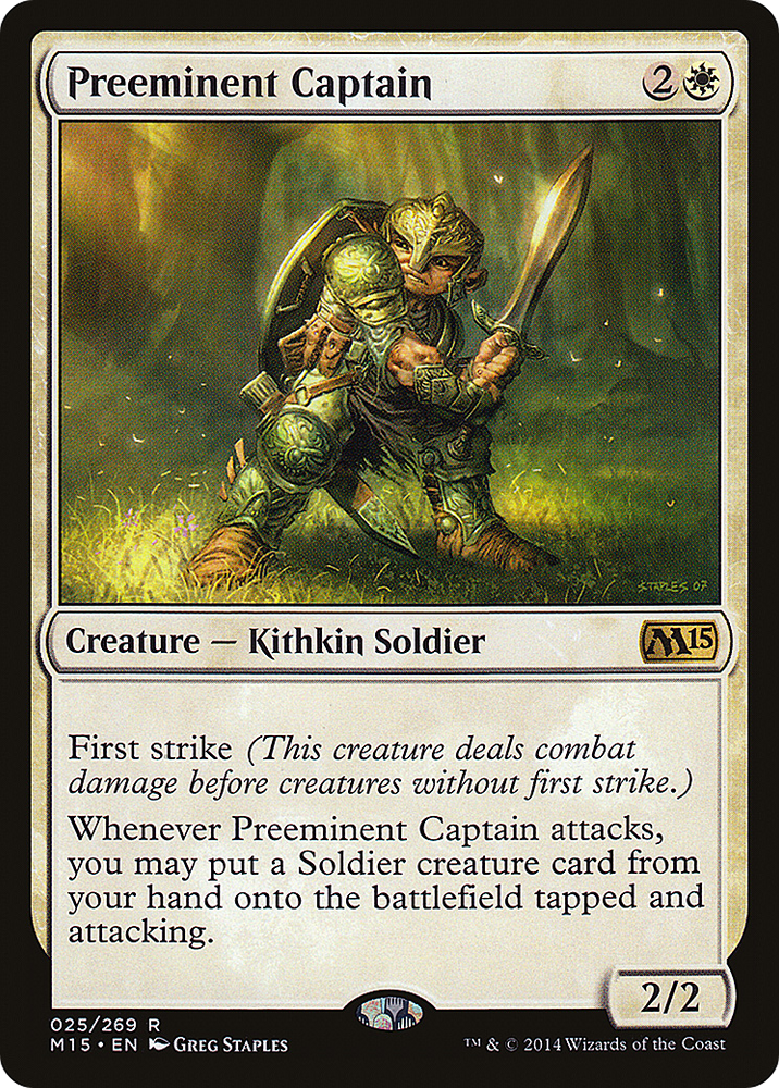 Preeminent Captain [Magic 2015]