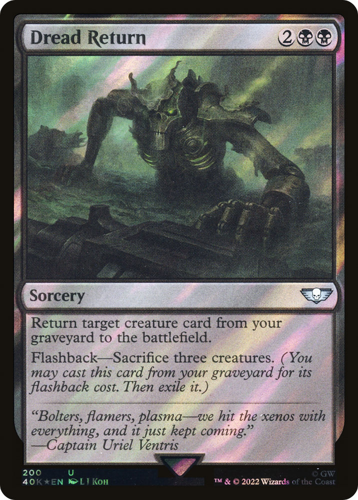 Dread Return (Surge Foil) [Warhammer 40,000]