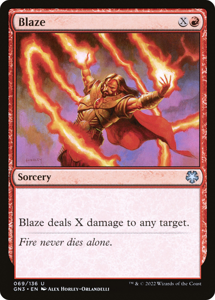 Blaze [Game Night: Free-for-All]