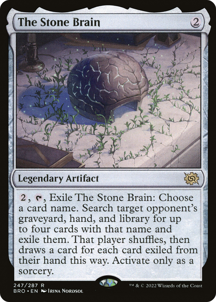 The Stone Brain [The Brothers' War]