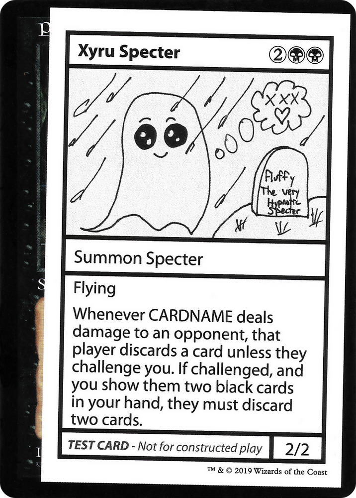 Xyru Specter (2021 Edition) [Mystery Booster Playtest Cards]