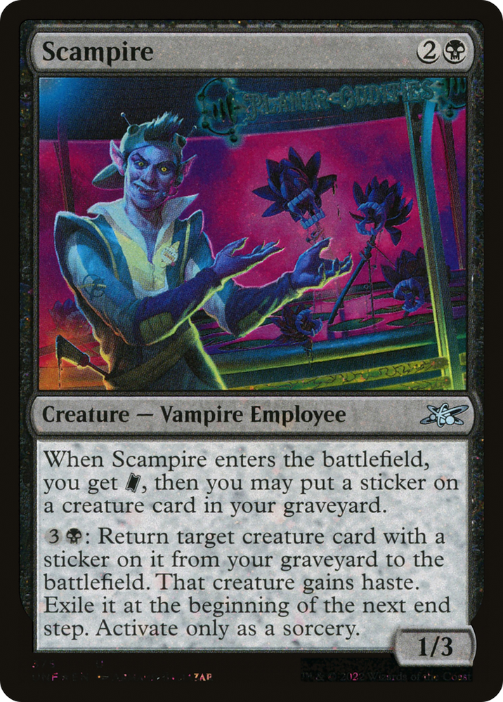 Scampire (Galaxy Foil) [Unfinity]