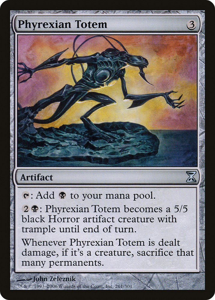 Phyrexian Totem [Time Spiral]