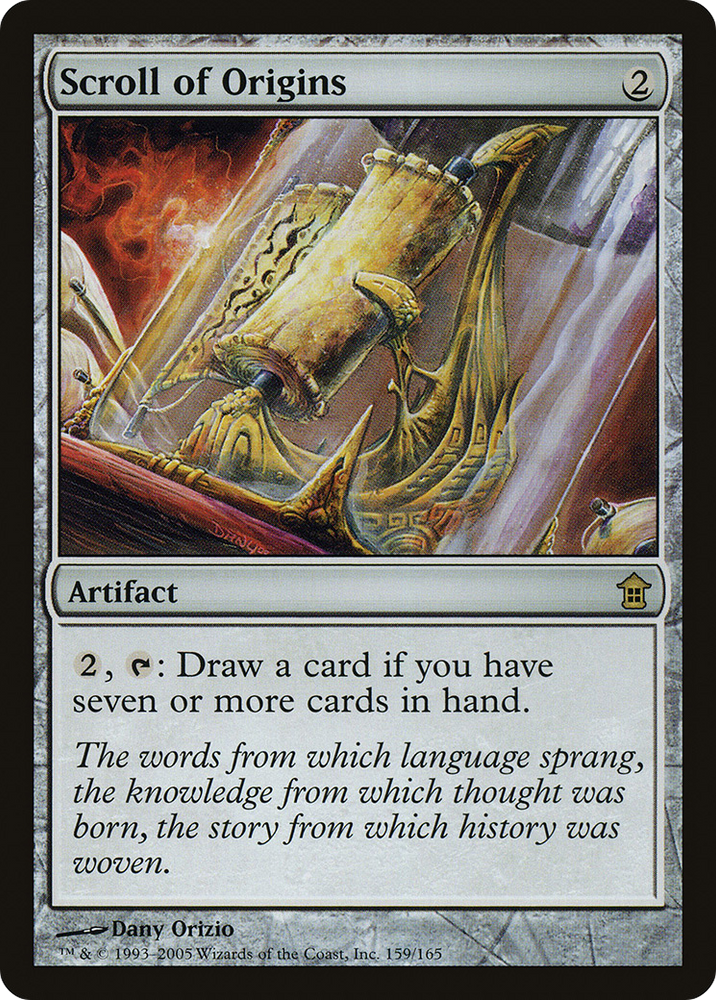 Scroll of Origins [Saviors of Kamigawa]
