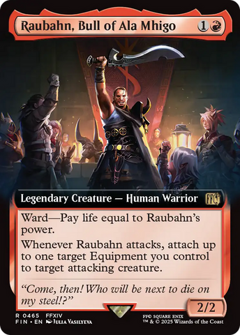 Raubahn, Bull of Ala Mhigo (FIN-465) - FINAL FANTASY: (Extended Art)