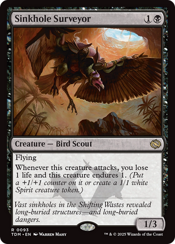 Sinkhole Surveyor (TDM-093) - Tarkir: Dragonstorm Foil