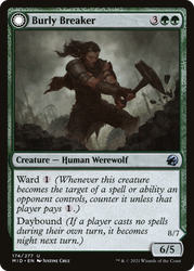 Burly Breaker // Dire-Strain Demolisher [Innistrad: Midnight Hunt]