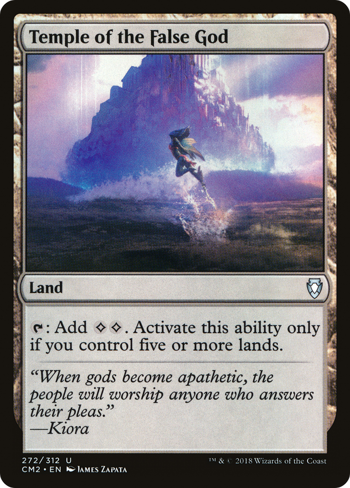Temple of the False God (272/312) [Commander Anthology Volume II]