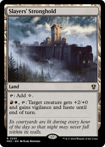 Slayers' Stronghold [Murders at Karlov Manor Commander]