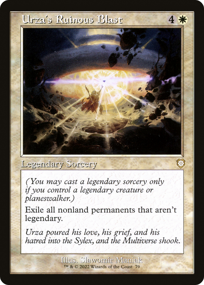 Urza's Ruinous Blast (Retro) [The Brothers' War Commander]