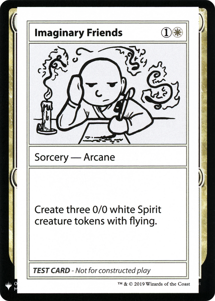 Imaginary Friends [Mystery Booster Playtest Cards]