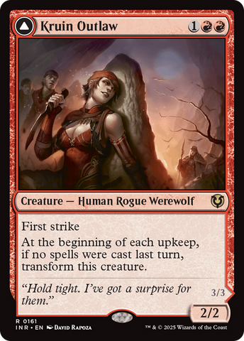 Kruin Outlaw // Terror of Kruin Pass [Innistrad Remastered]