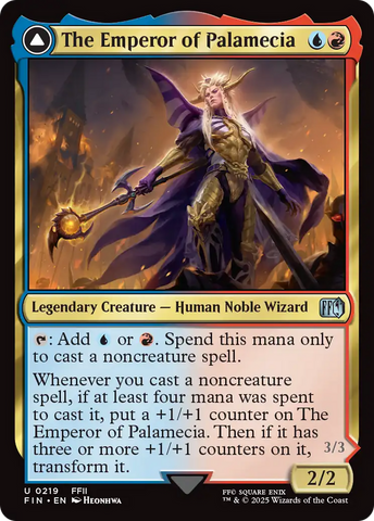 The Emperor of Palamecia // The Lord Master of Hell (FIN-219) - FINAL FANTASY Foil